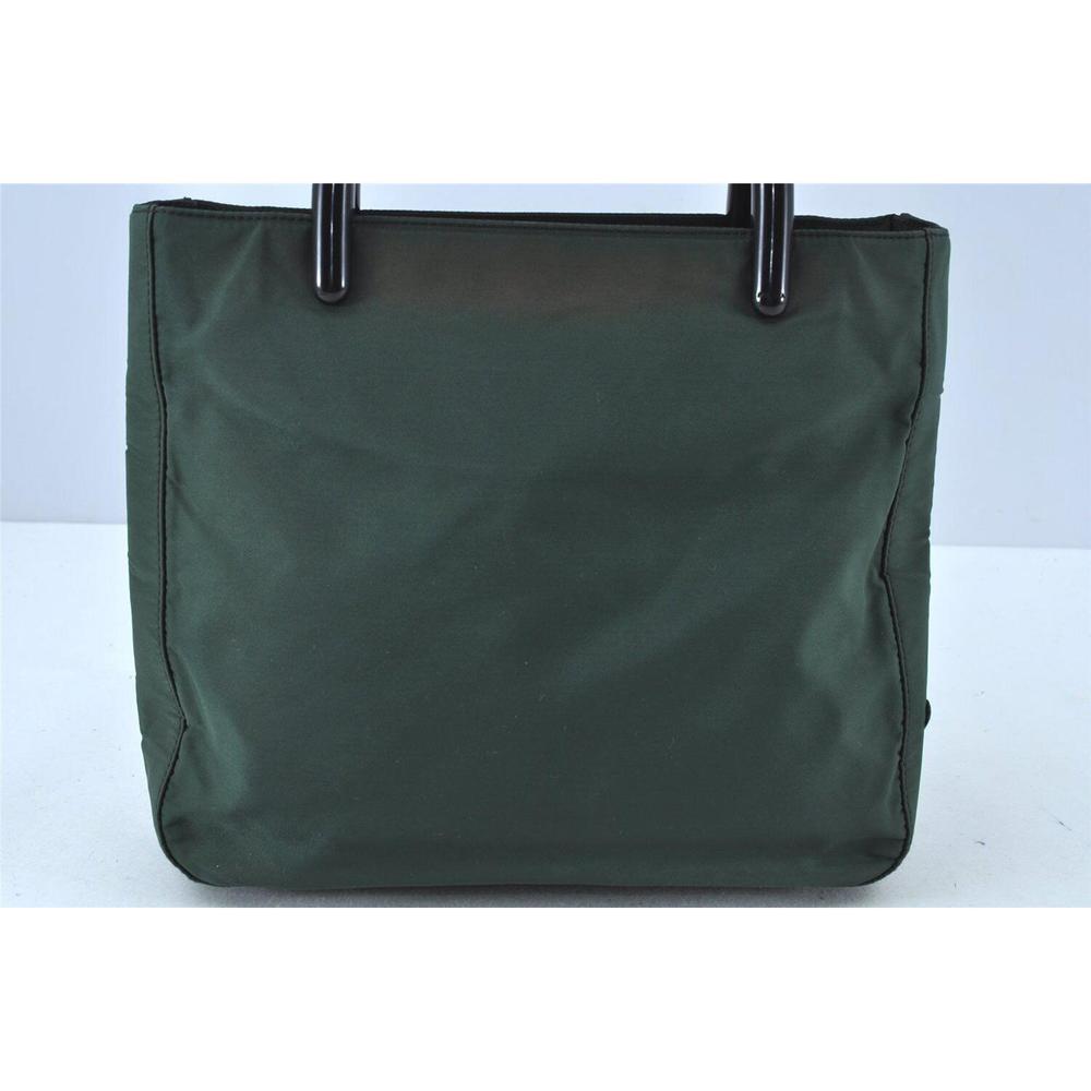Auth Prada Nylon Tessuto Plastic Hand #74256P13B - Picture 2 of 15